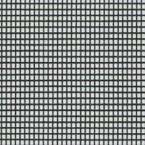 Close-up view of 18x14 standard fiberglass insect screen mesh with uniform square grid.